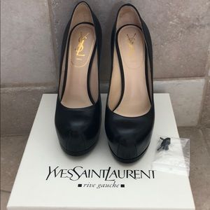 YSL saint laurent Tribute 105 pump size 38